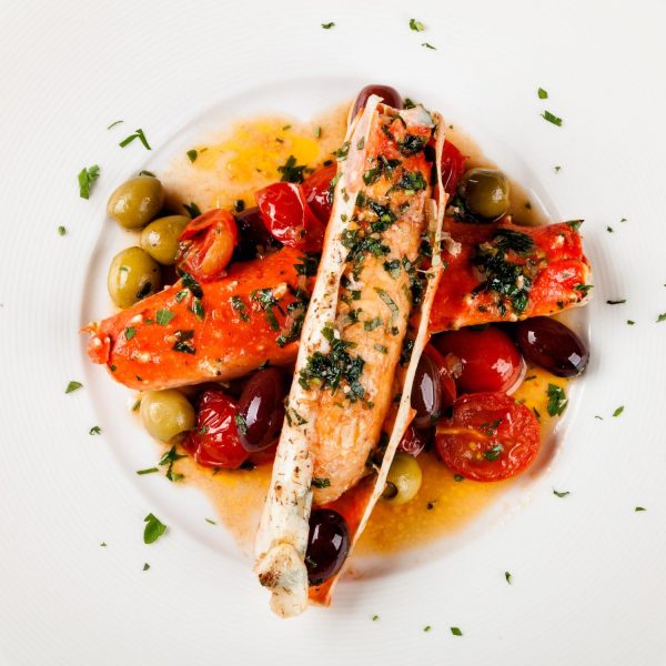 Crab Legs with Herb Butter